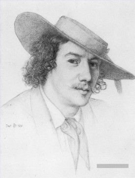  Edward Peintre - Portrait de Whistler Edward Poynter